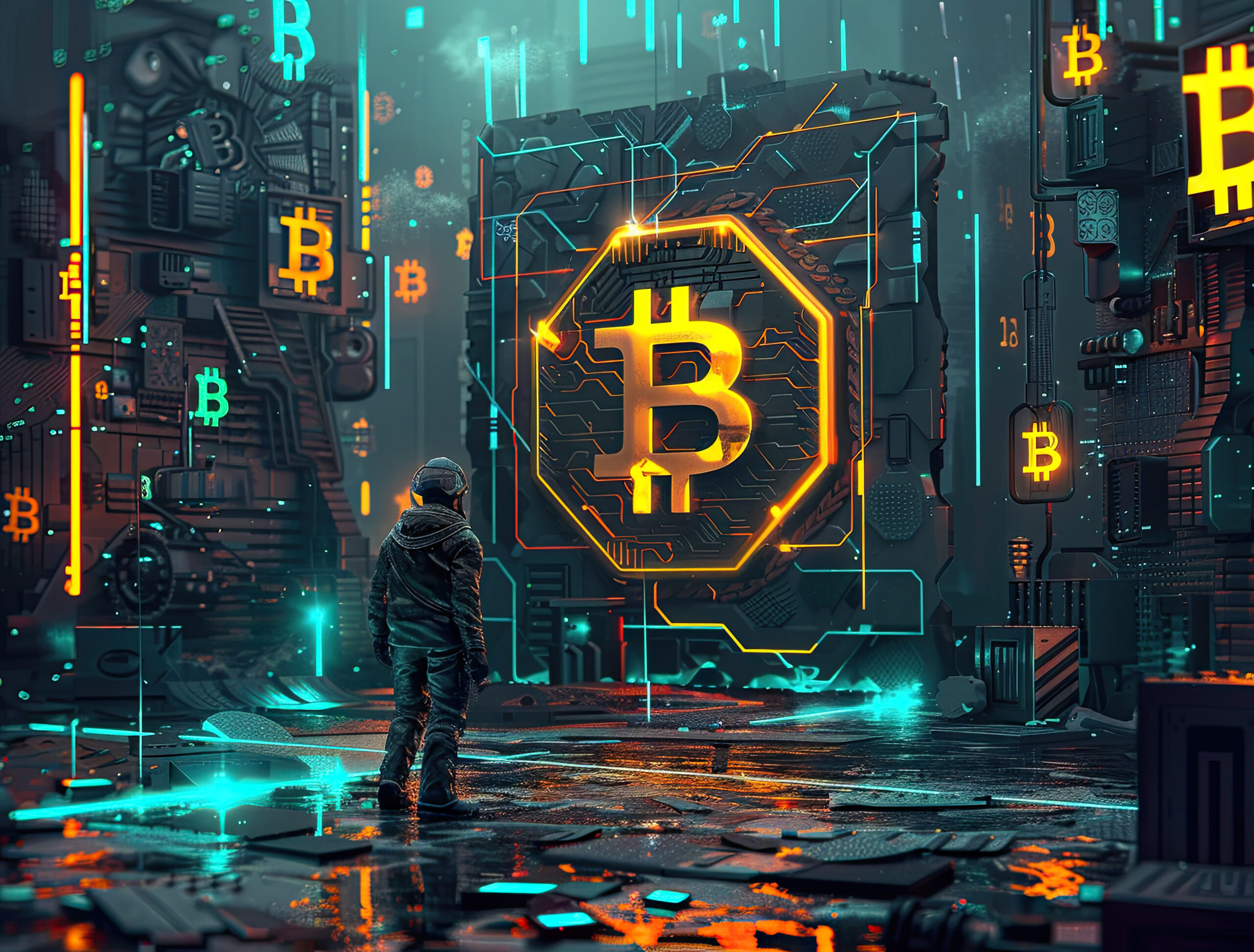 Bitcoin price chart showing bullish momentum toward $76,000 resistance zone with RSI technical indicators.